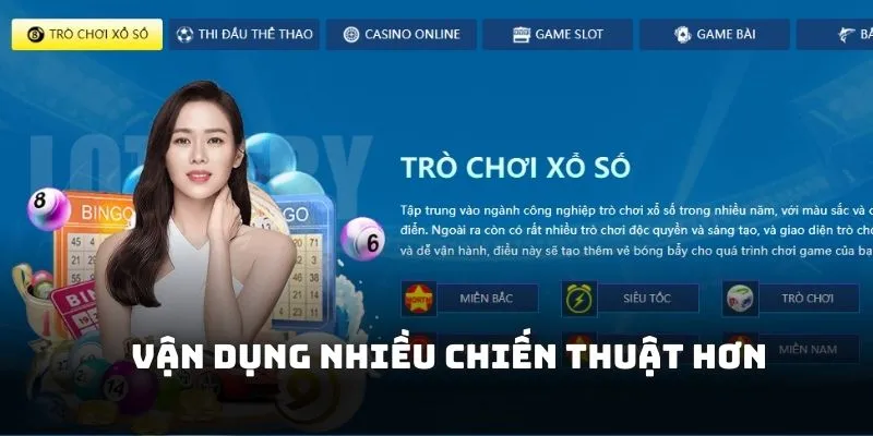 Vận dụng chiến thuật linh hoạt là cách giữ bình tĩnh khi cược