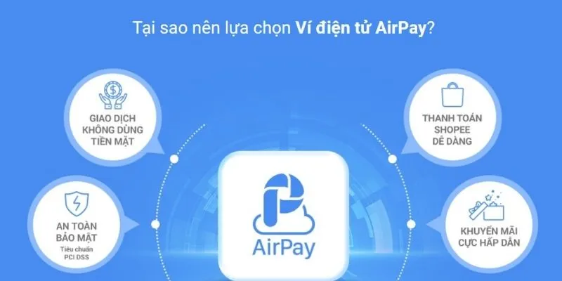 Quyền lợi khi thanh toán trực tuyến ví điện tử Airpay